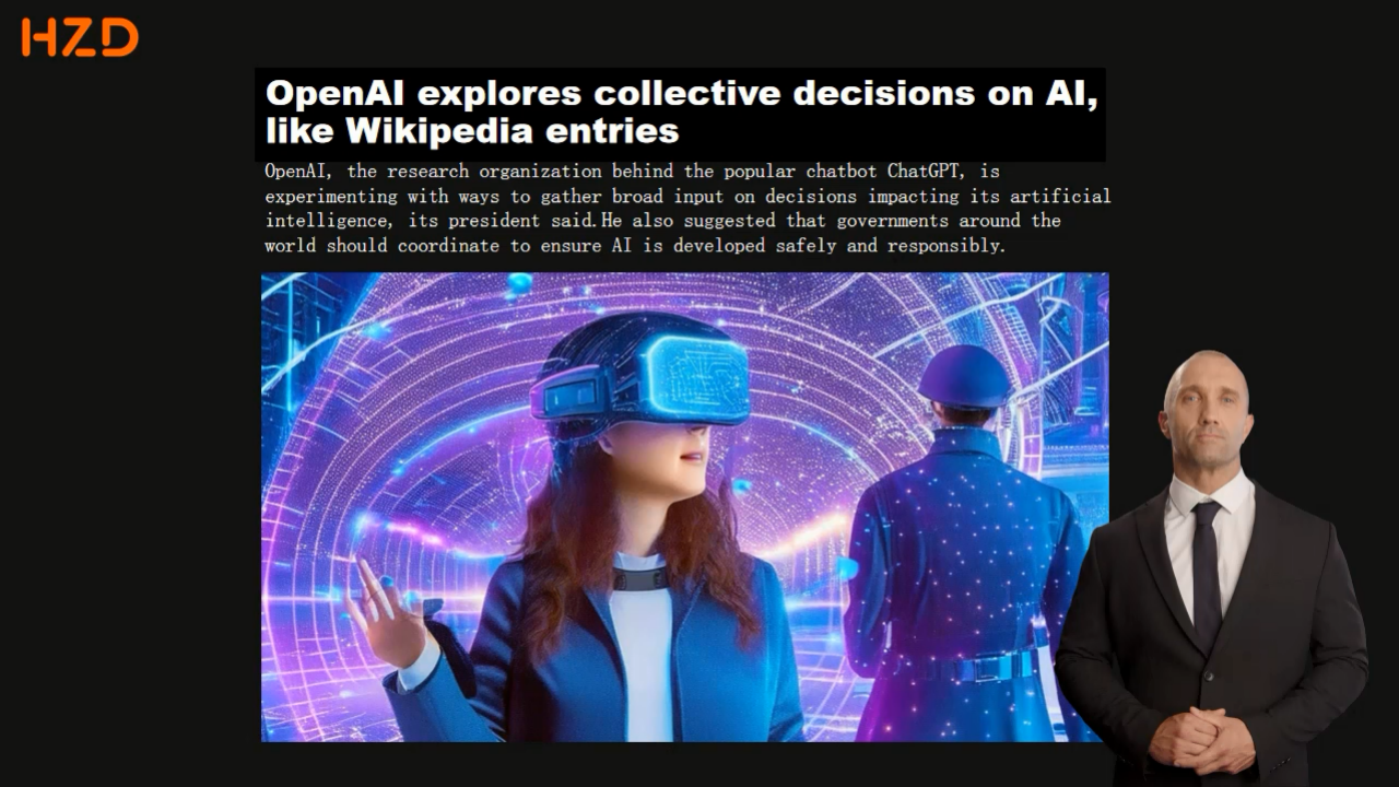 OpenAI explores collective decisions on AI, like Wikipedia entries